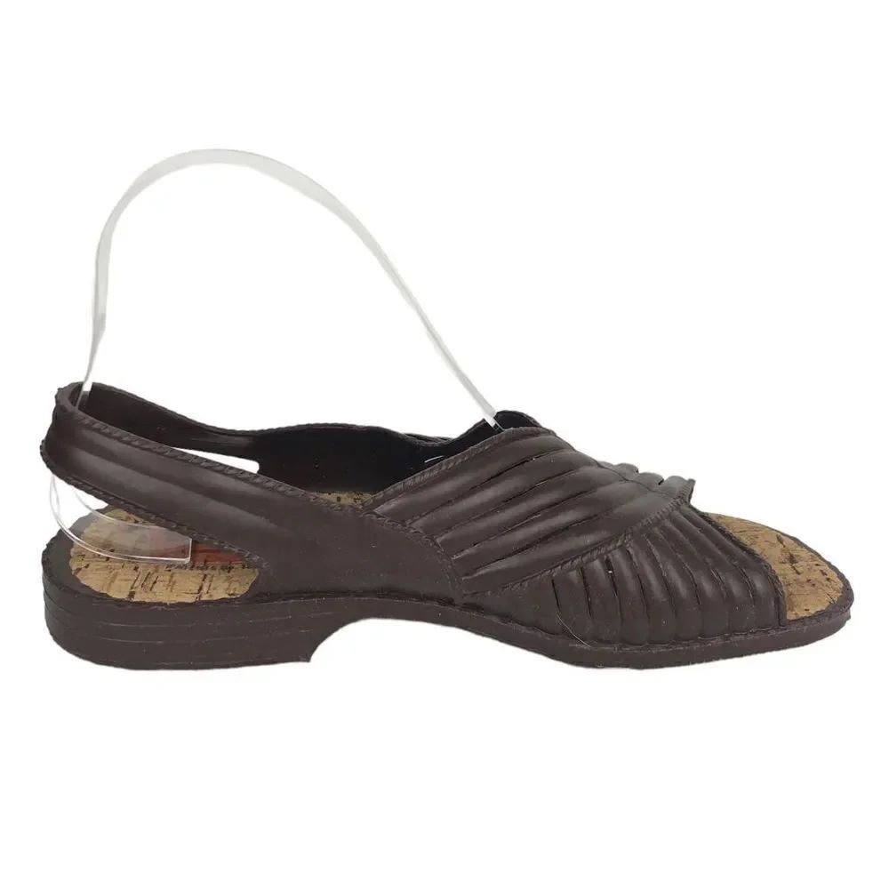 Sandak sandals brown Mexico size 9 10-34